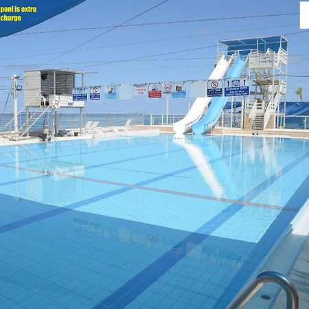 Haifa Almog Tower- "Blue Reef" Suite On The Sea Buitenkant foto