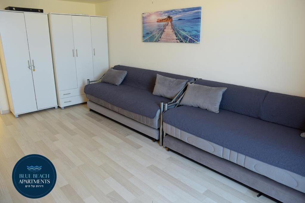 Haifa Almog Tower- "Blue Reef" Suite On The Sea Buitenkant foto