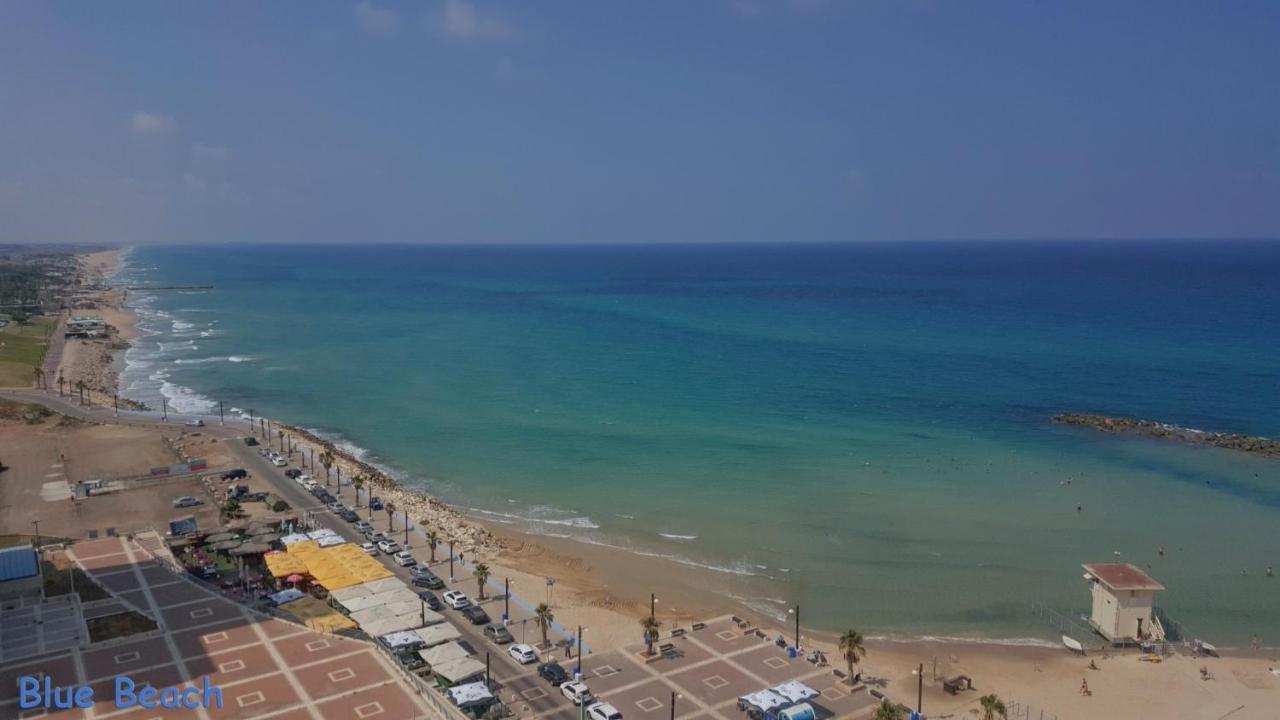 Haifa Almog Tower- "Blue Reef" Suite On The Sea Buitenkant foto